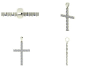 Кръст злато и диаманти Crucis Simplicitas